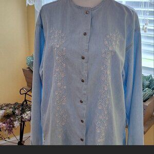 Lee Authentic Clothing blue tunic